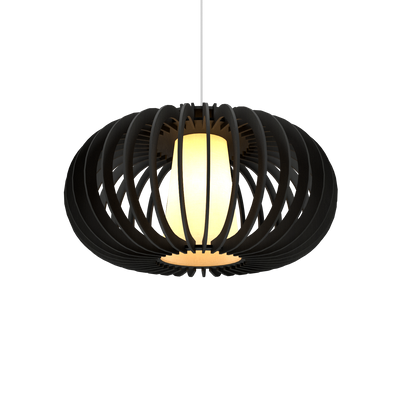 9.84'' Contemporary Stecche di Legno Accord Pendant Light