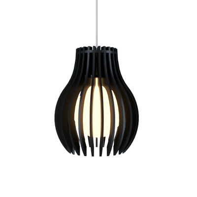 8.66'' Stecche di Legno Accord Pendant Light