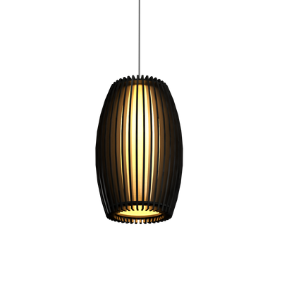 11.81'' Contemporary Stecche di Legno Accord Pendant Light