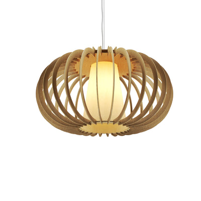 9.84'' Minimalist Stecche di Legno Accord Pendant Light