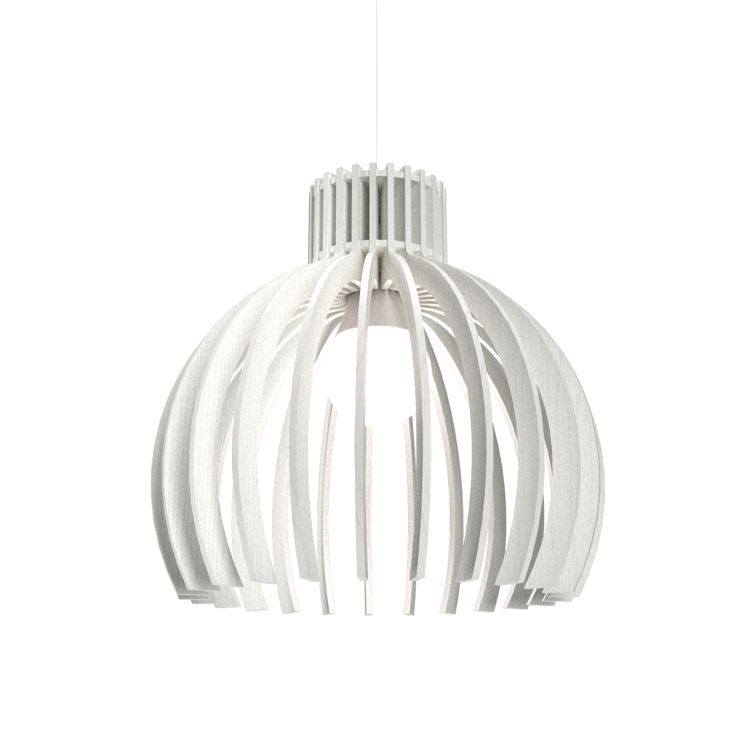 10.24'' Stecche di Legno Accord Pendant Light