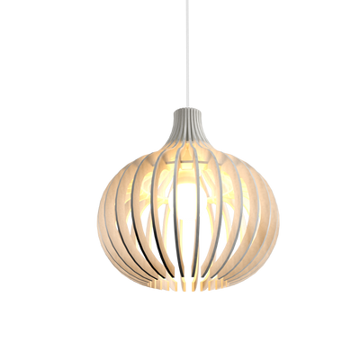 11.81'' Minimalist Stecche di Legno Accord Pendant Light