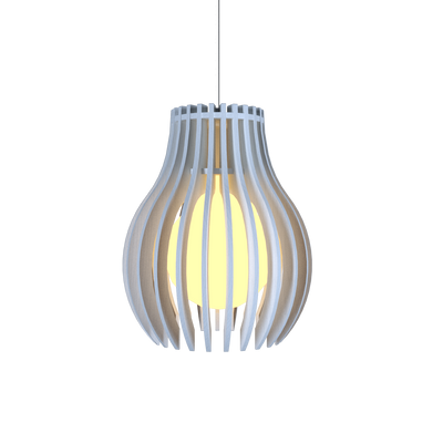 8.66'' Stecche di Legno Accord Pendant Light