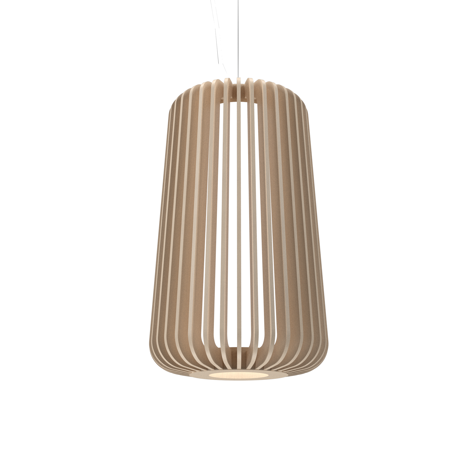 9.25'' Stecche di Legno Accord Pendant Light