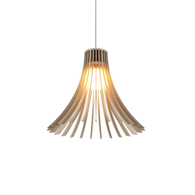 11.81'' Modern Stecche di Legno Accord Pendant Light