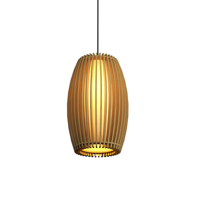 11.81'' Contemporary Stecche di Legno Accord Pendant Light