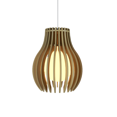 8.66'' Stecche di Legno Accord Pendant Light