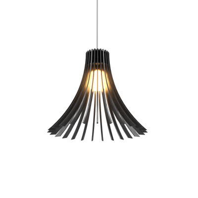 11.81'' Modern Stecche di Legno Accord Pendant Light