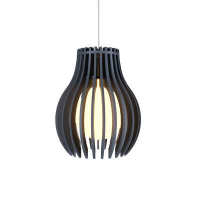 8.66'' Stecche di Legno Accord Pendant Light