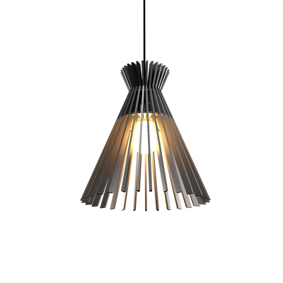 11.81'' Handcrafted Stecche di Legno Accord Pendant Light