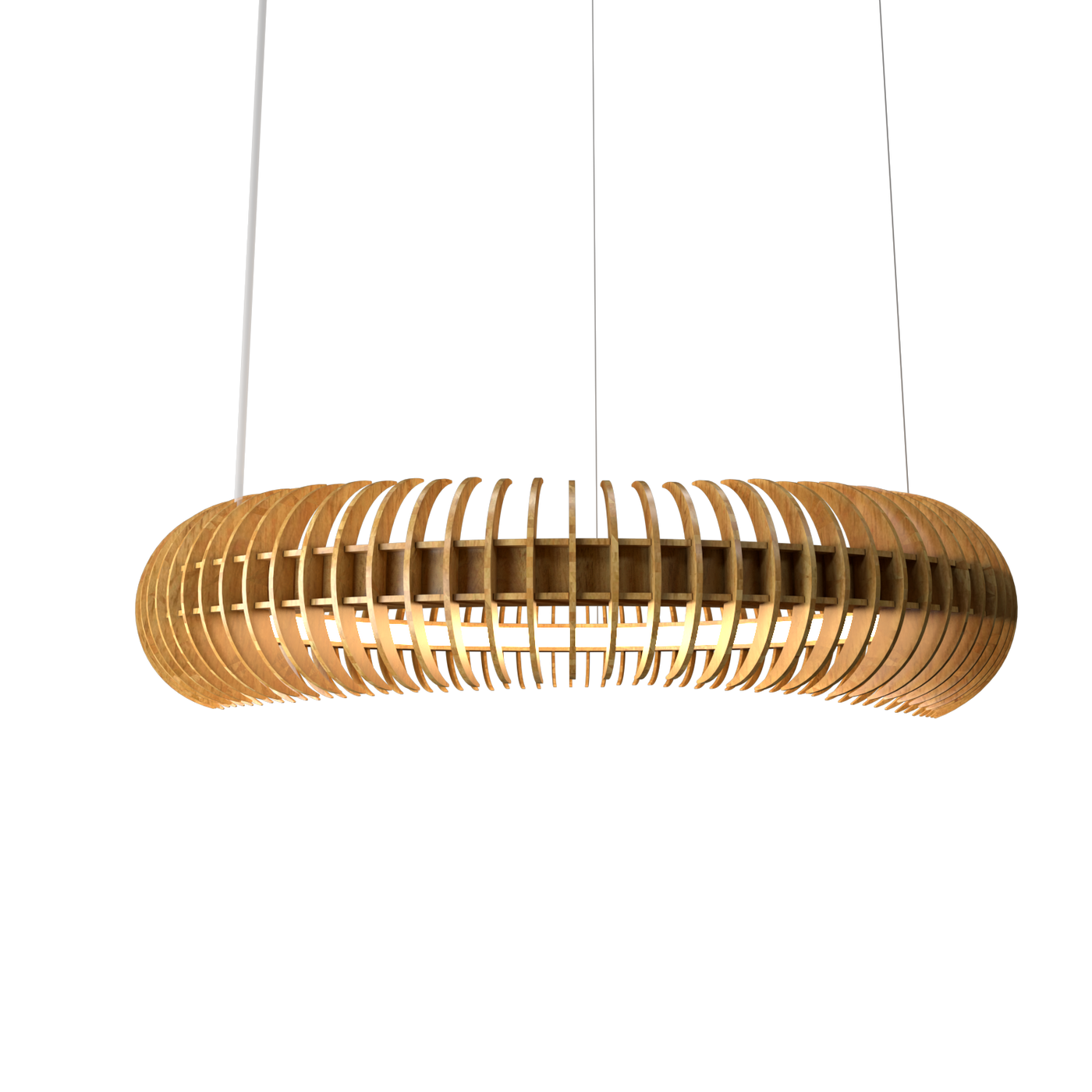 7.87'' Stecche di Legno Accord Pendant Light