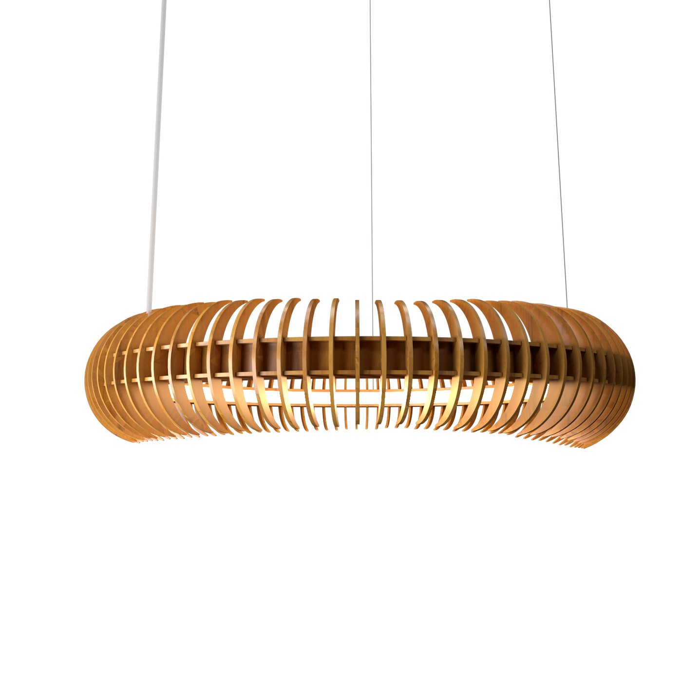 7.87'' Stecche di Legno Accord Pendant Light