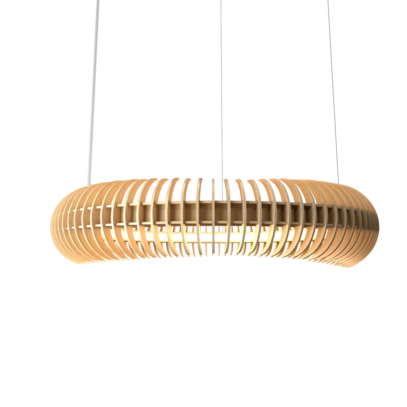 7.09'' Stecche di Legno Accord Pendant Light