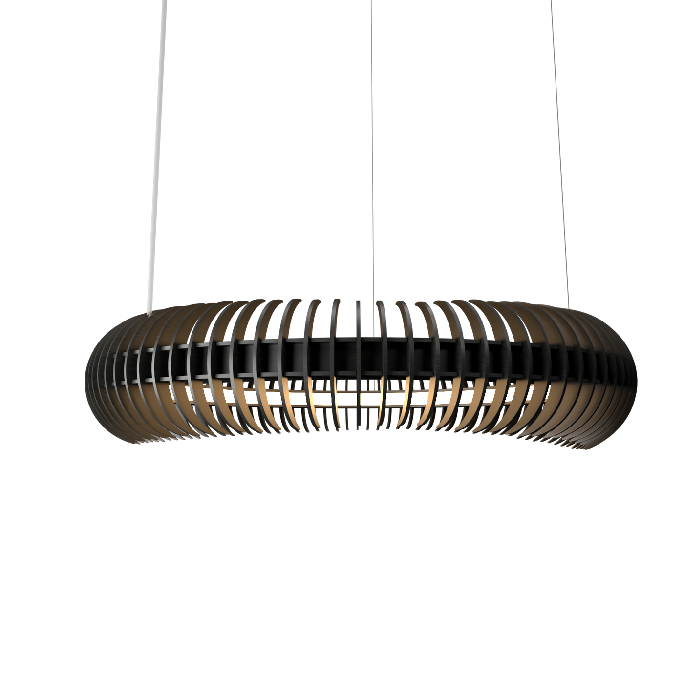 7.09'' Stecche di Legno Accord Pendant Light