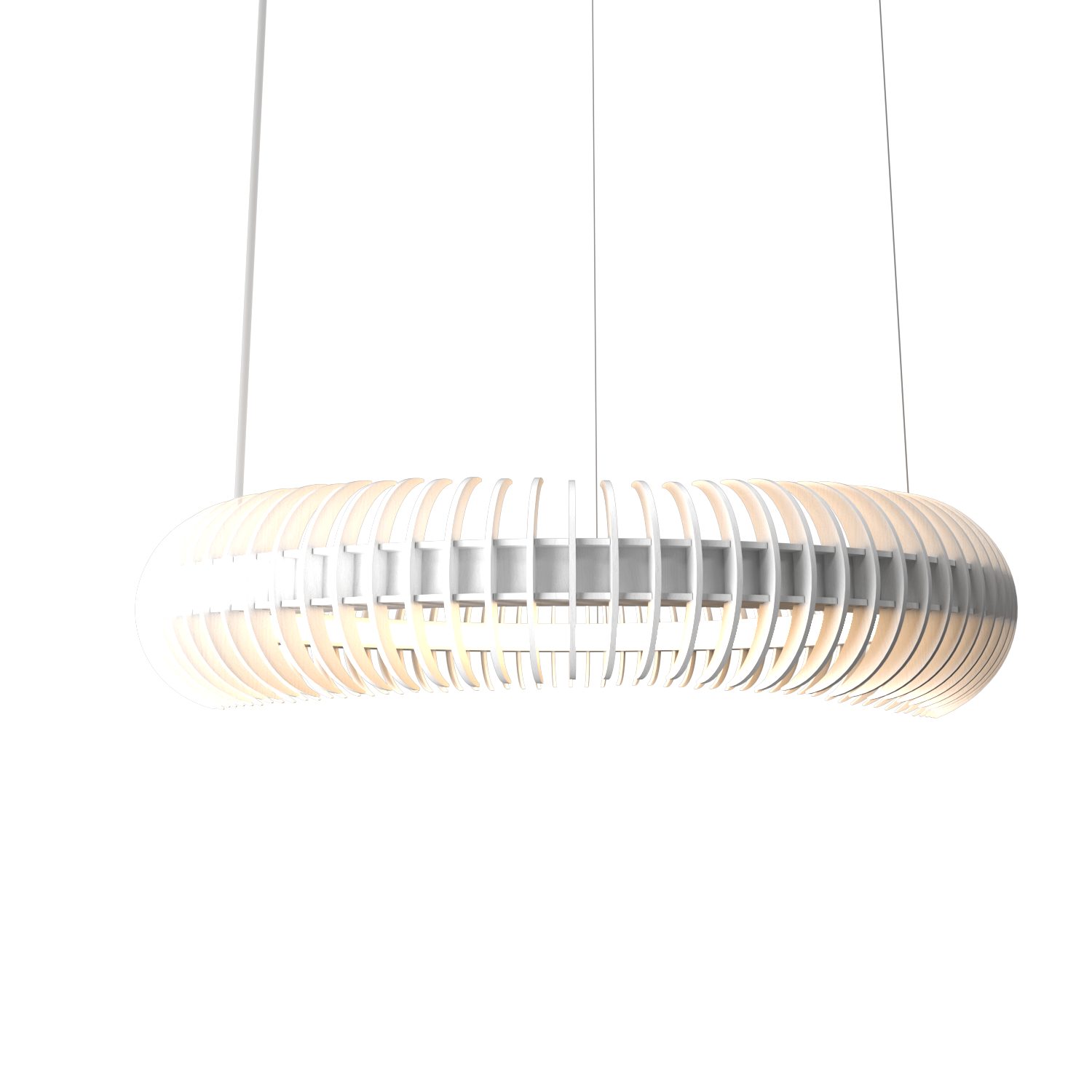 6.3'' Stecche di Legno Accord Pendant Light