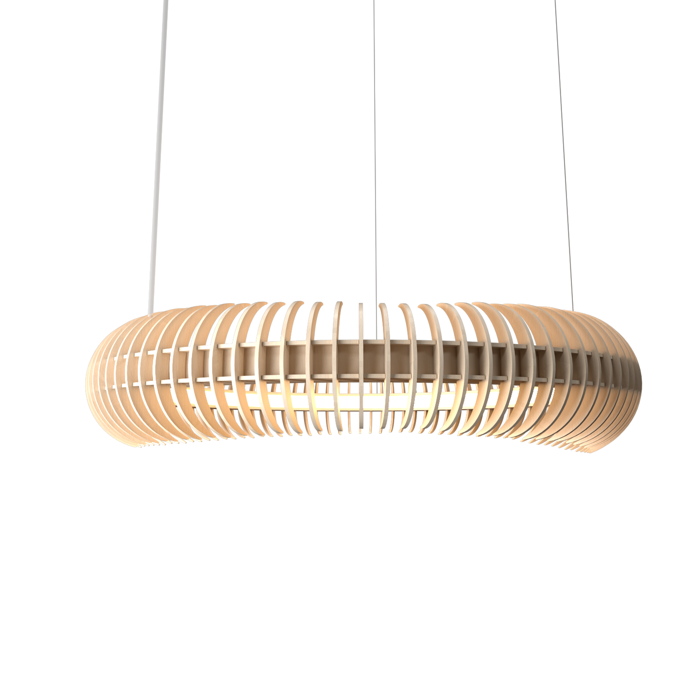 7.87'' Stecche di Legno Accord Pendant Light