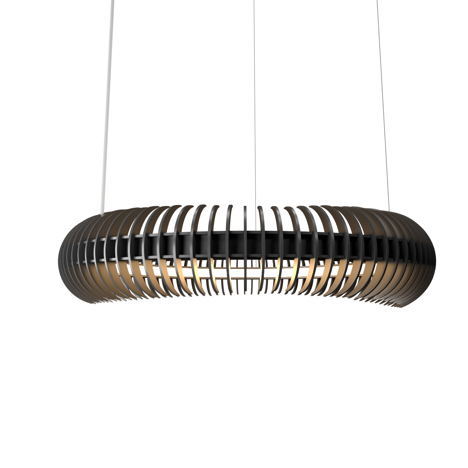 7.09'' Stecche di Legno Accord Pendant Light