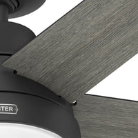60 inch Aerodyne Wi-Fi ENERGY STAR® Matte Black Ceiling Fan with LED Light Kit and Handheld Remote