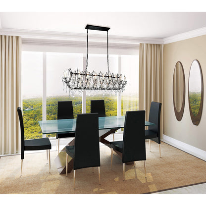 Phraya 24 Light Brown Chandelier