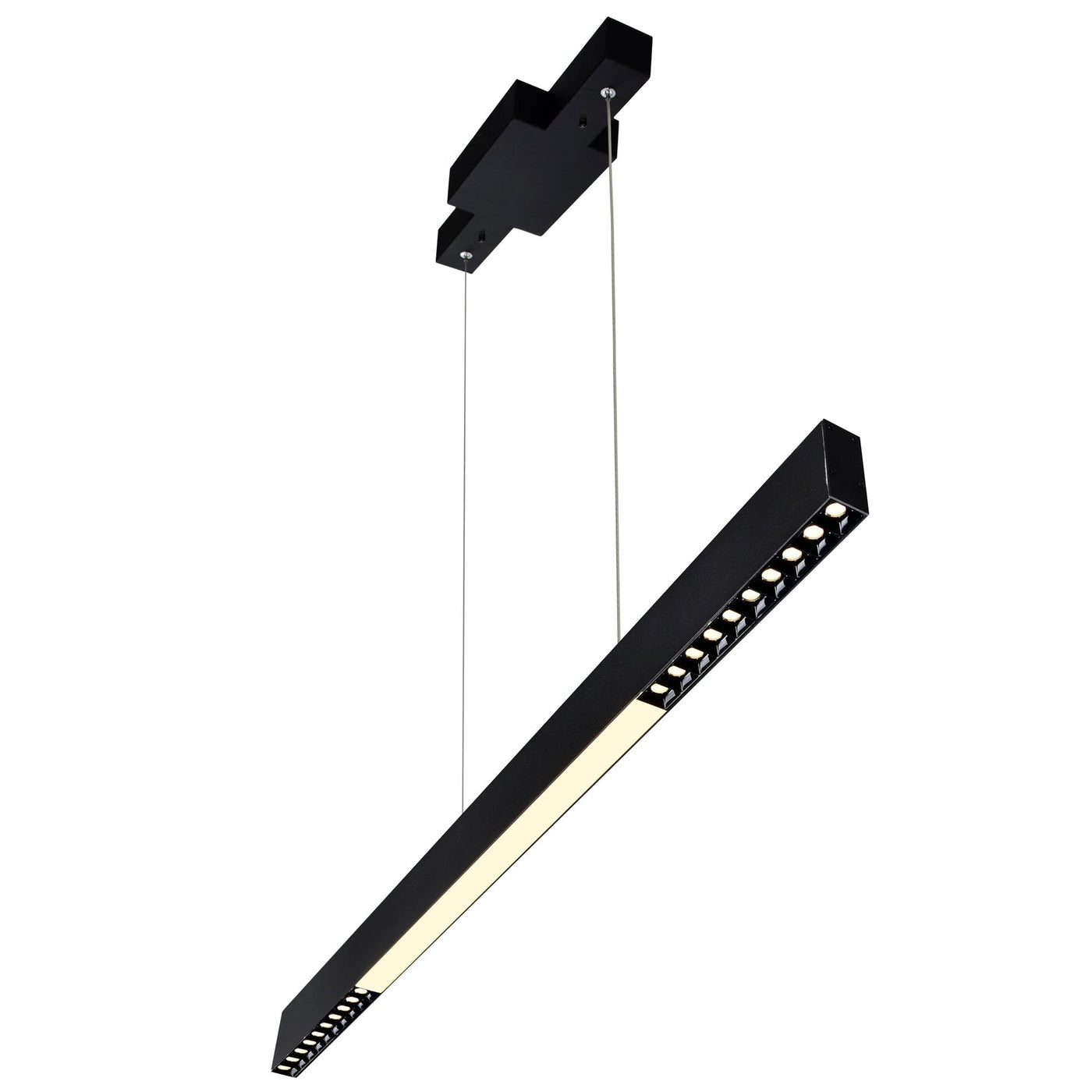 Pienza 45in Black Chandelier