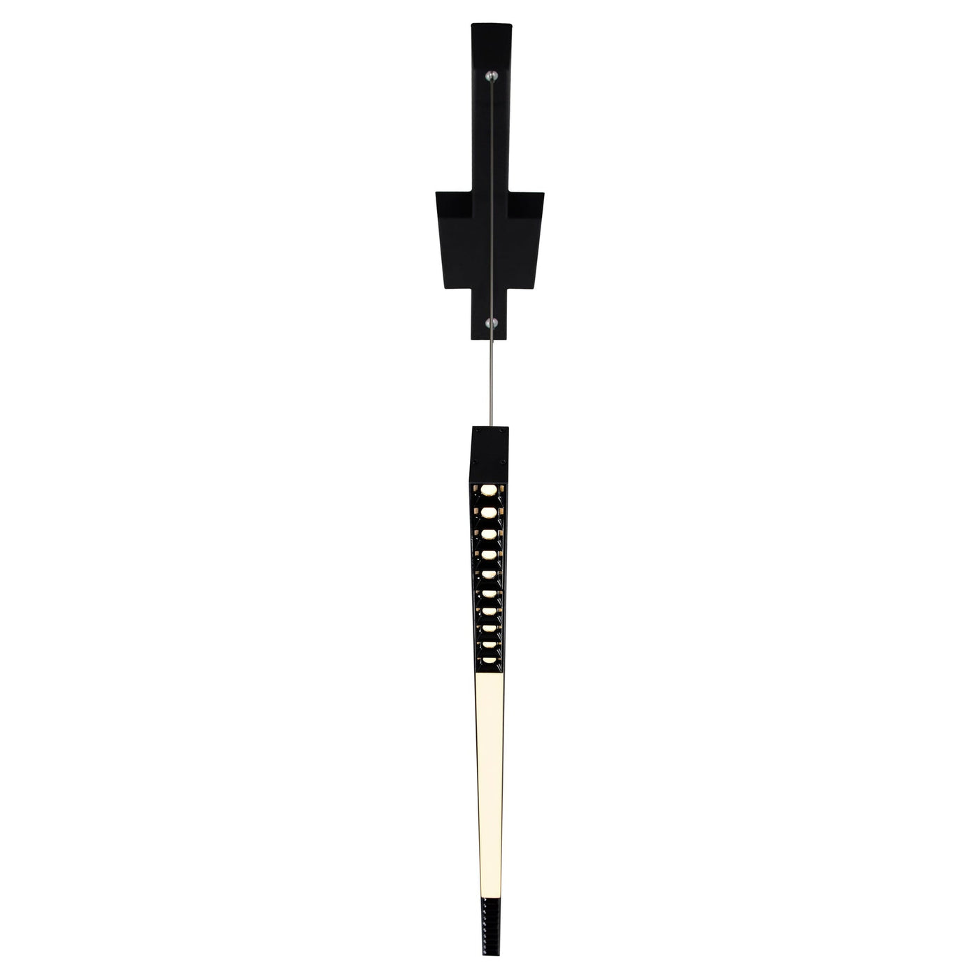 Pienza 45in Black Chandelier