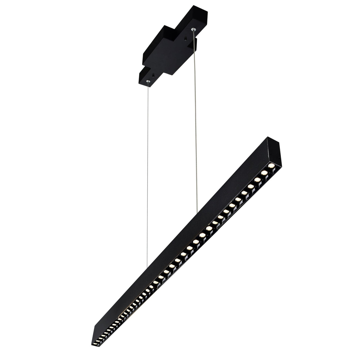 Pienza 52in Black Chandelier