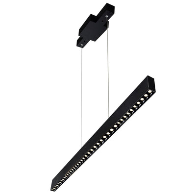 Pienza 52in Black Chandelier