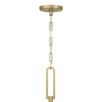 18'' Diamara Vintage Brass 1 Light Pendant