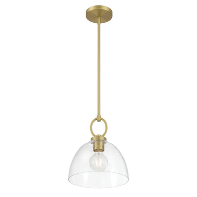 11.5'' Velto Vintage Brass 1 Light Pendant