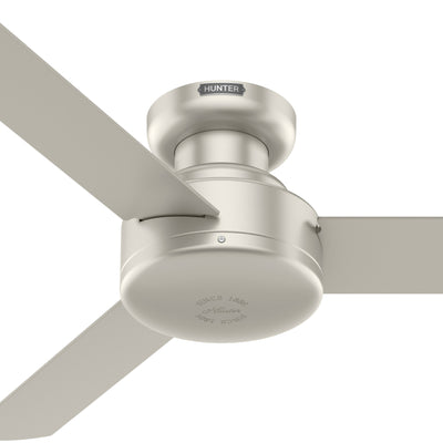 44 inch Presto Matte Nickel Low Profile Ceiling Fan and Wall Control