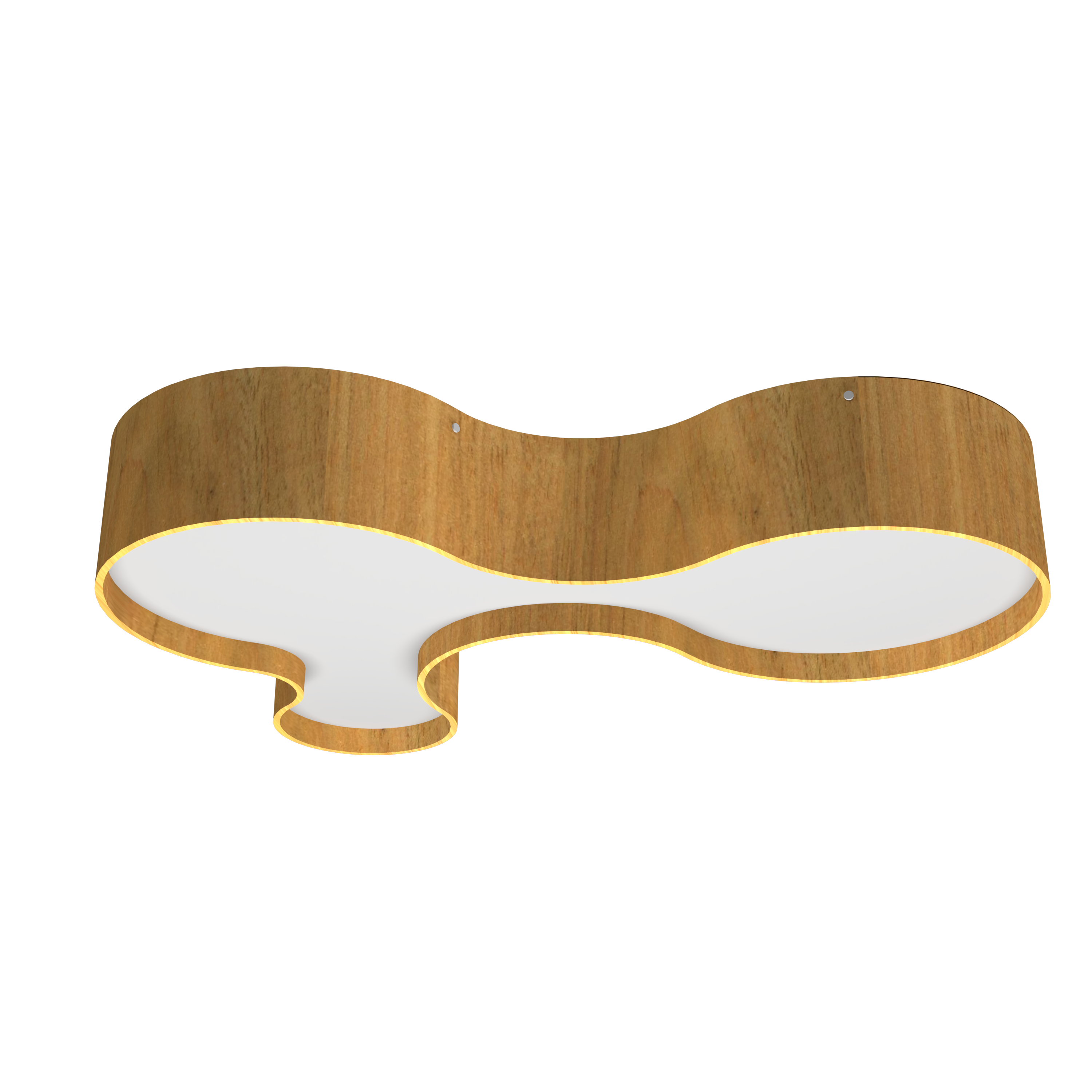 7.87'' Handcrafted Organic LED Accord Flush Mount Light