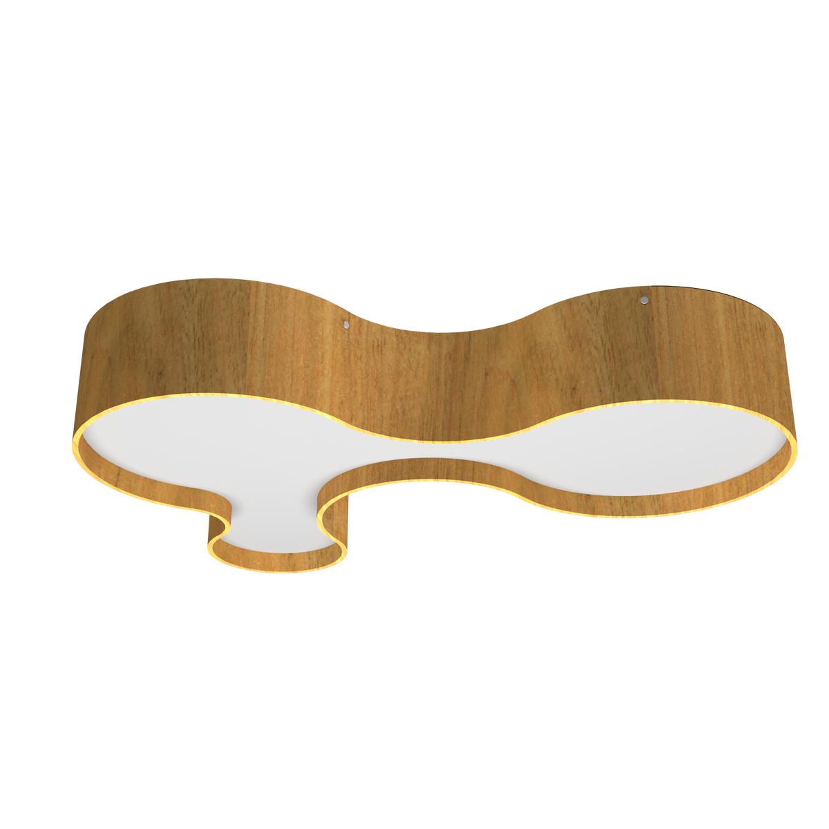 7.87'' Minimalist Organic LED Accord Flush Mount Light
