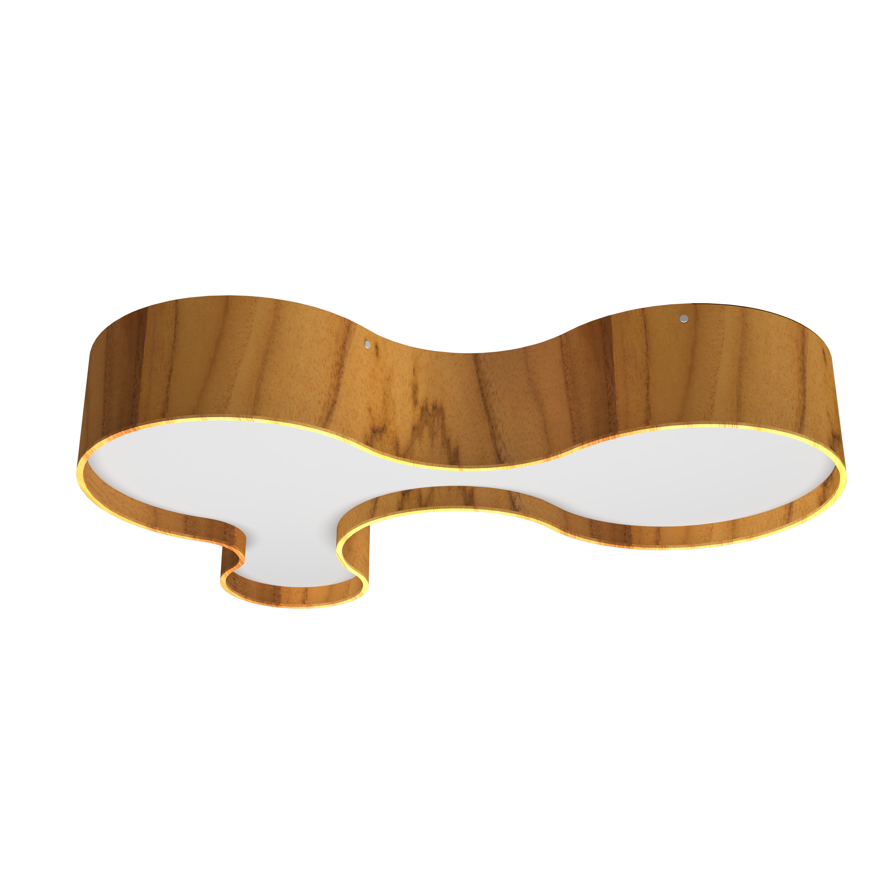 7.87'' Handcrafted Organic LED Accord Flush Mount Light