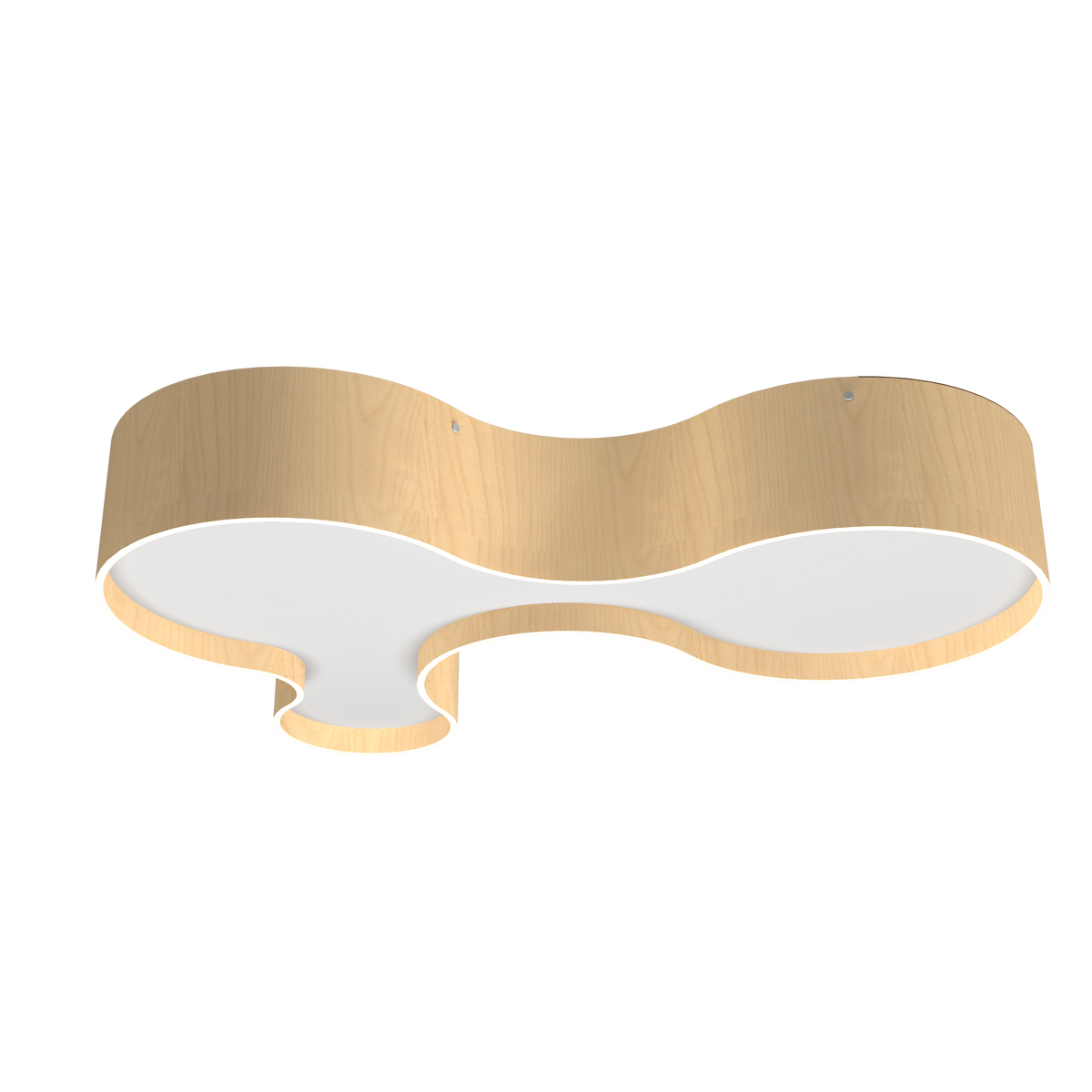7.87'' Minimalist Organic LED Accord Flush Mount Light