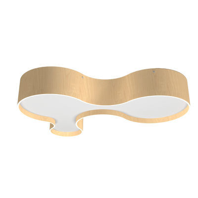 7.87'' Minimalist Organic LED Accord Flush Mount Light