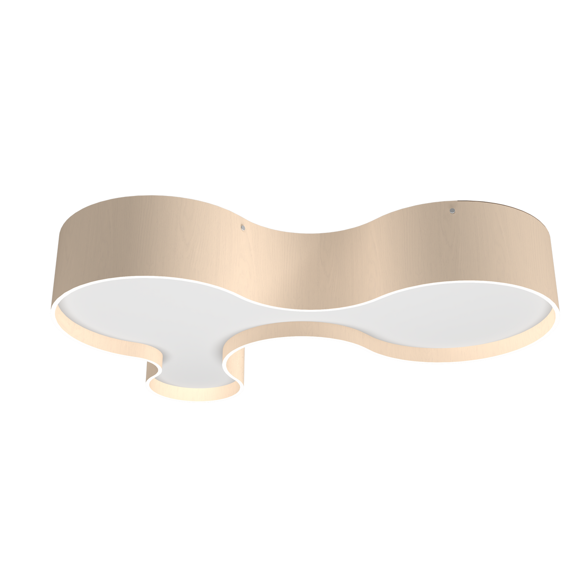 7.87'' Minimalist Organic LED Accord Flush Mount Light