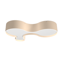 7.87'' Minimalist Organic LED Accord Flush Mount Light
