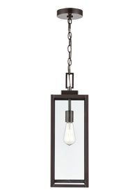 21.5'' Atless Powder Coated Bronze 1 Light Hanging Pendant