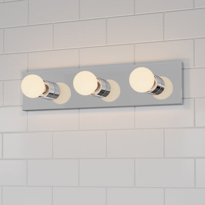 18'' Bellisse Chrome 3 Vanity Light
