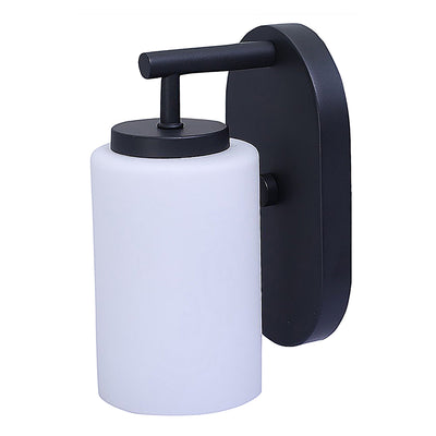8.75-inch Matte Black Vanity Light