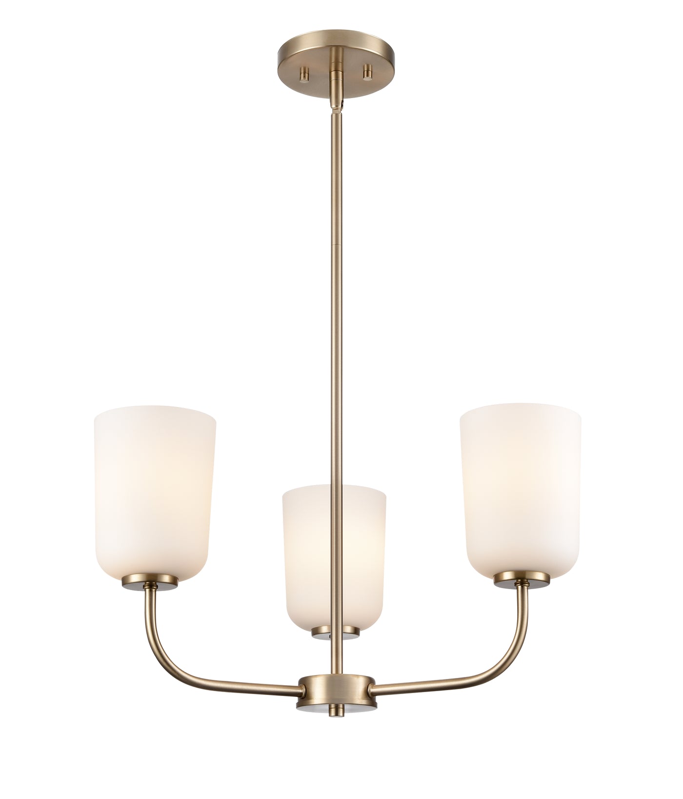 11'' Laphia Modern Gold 3 Light Chandelier