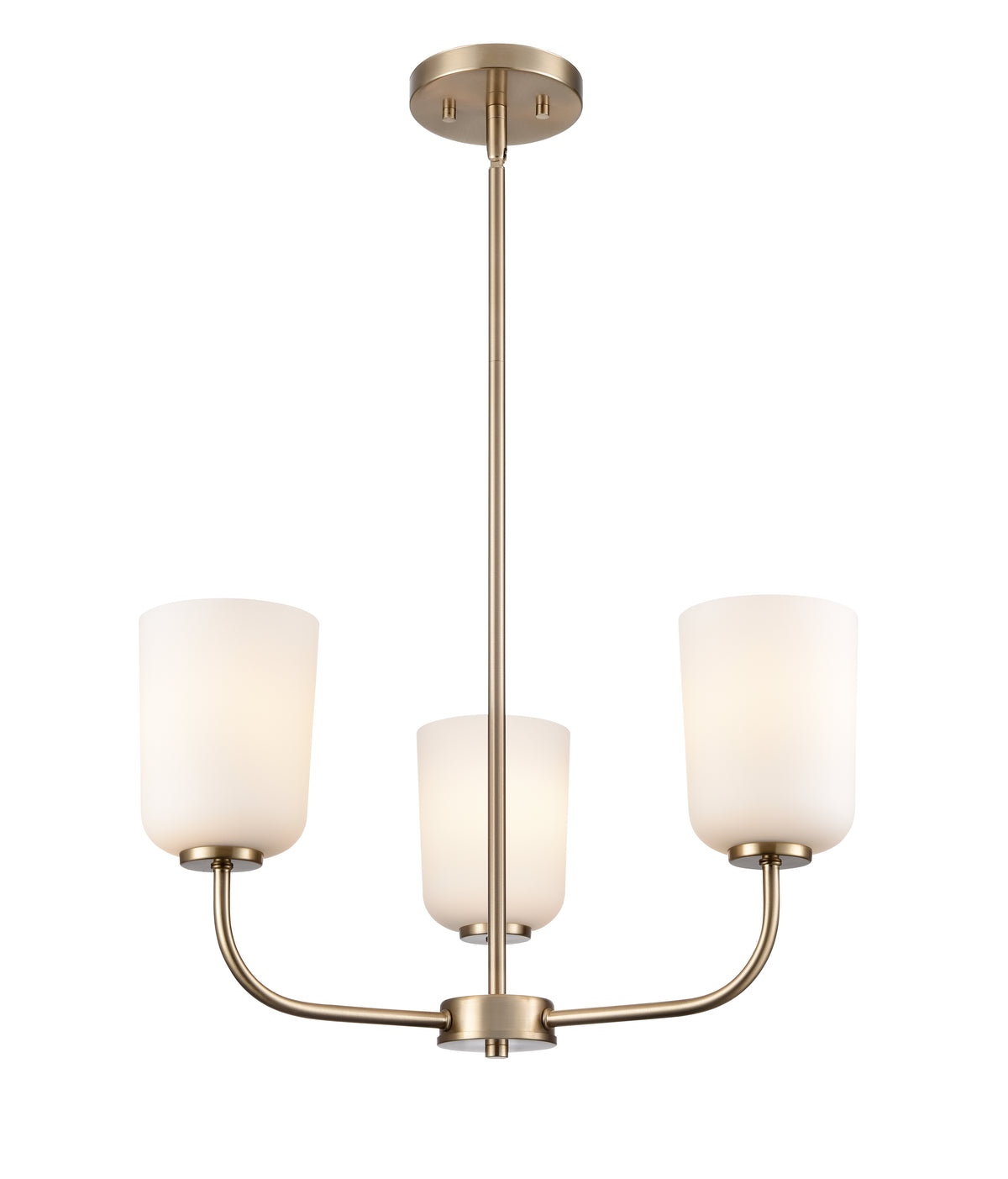 11'' Laphia Modern Gold 3 Light Chandelier