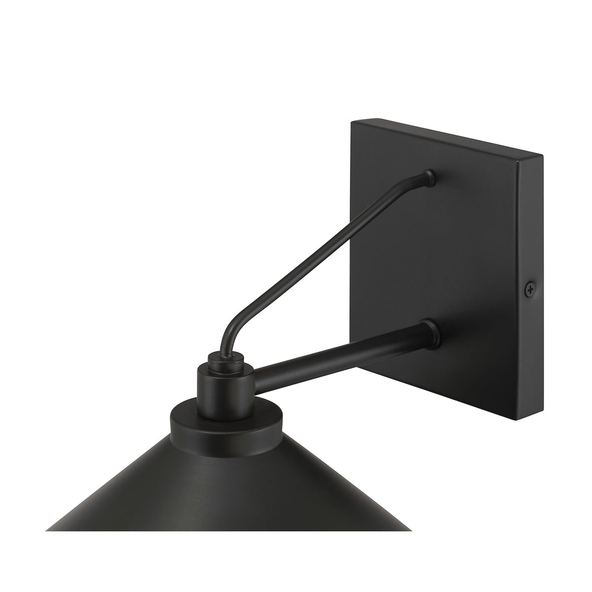 9-inch Vectra Powder Coated Black 1-Light Outdoor Wall Sconce