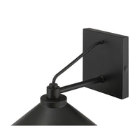 9-inch Vectra Powder Coated Black 1-Light Outdoor Wall Sconce