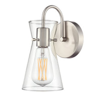 4.75'' Camellia Brushed Nickel 1 Light Wall Sconce