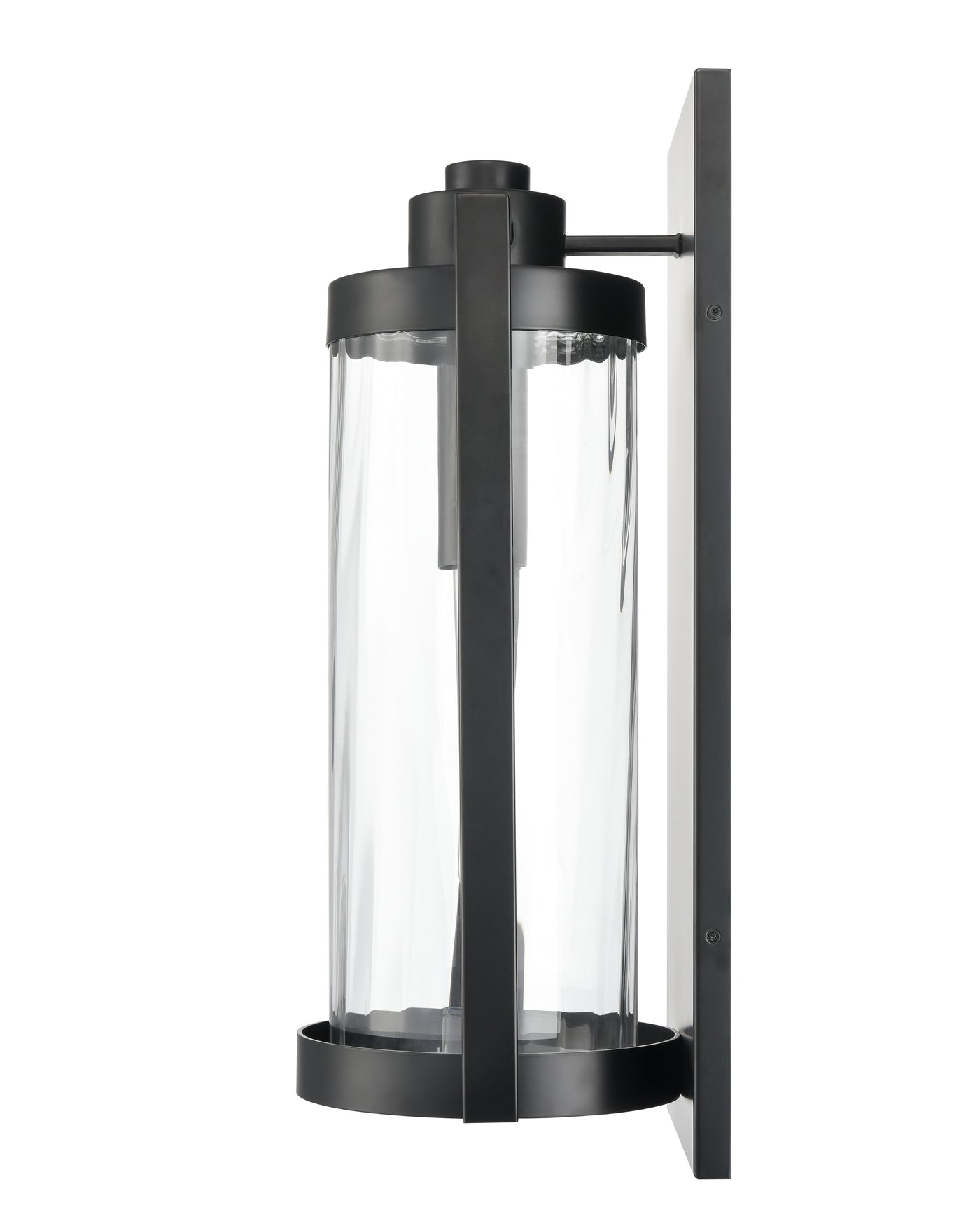 10'' Braselton Powder Coated Black 1 Light Wall Sconce