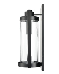 10'' Braselton Powder Coated Black 1 Light Wall Sconce