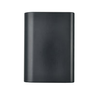 4.75-inch Powder Coated Black Outdoor Wall Sconce
