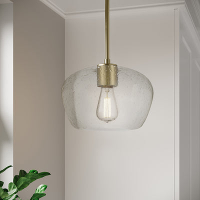 7.5'' Pomari Vintage Brass 1 Light Pendant