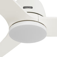 52 inch Malden Matte White Ceiling Fan with LED Light Kit and Handheld Remote